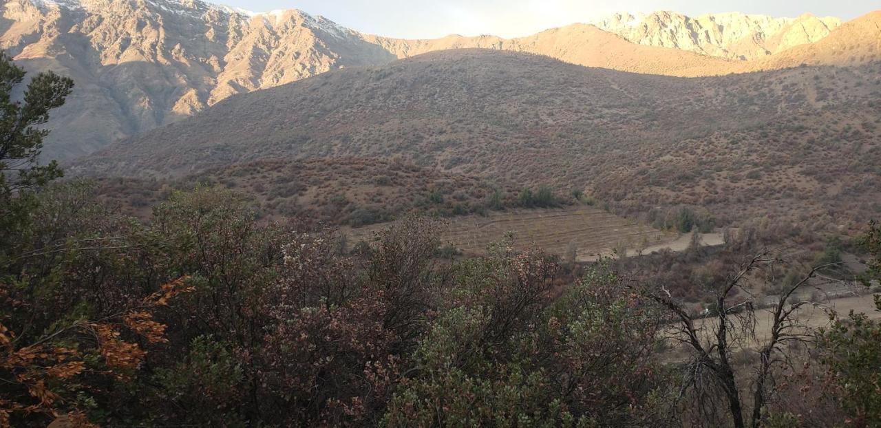 Willa Refugio Cordillera Flora Endogena Bosque Esclerofilo San José de Maipo Zewnętrze zdjęcie