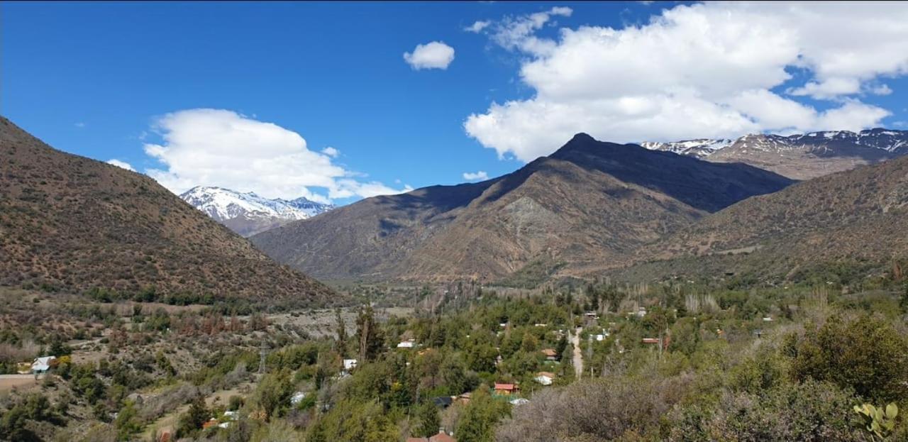 Willa Refugio Cordillera Flora Endogena Bosque Esclerofilo San José de Maipo Zewnętrze zdjęcie